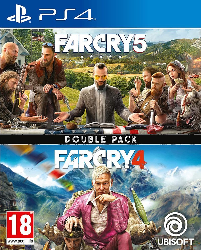 PlayStation 4 GamePS4 FarCry 4 + FarCry 5 Double Pack English Ver