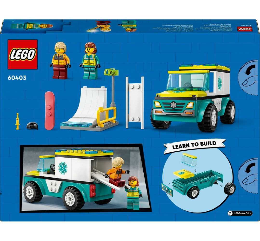 LEGO City Series 60403 Emergency Ambulance