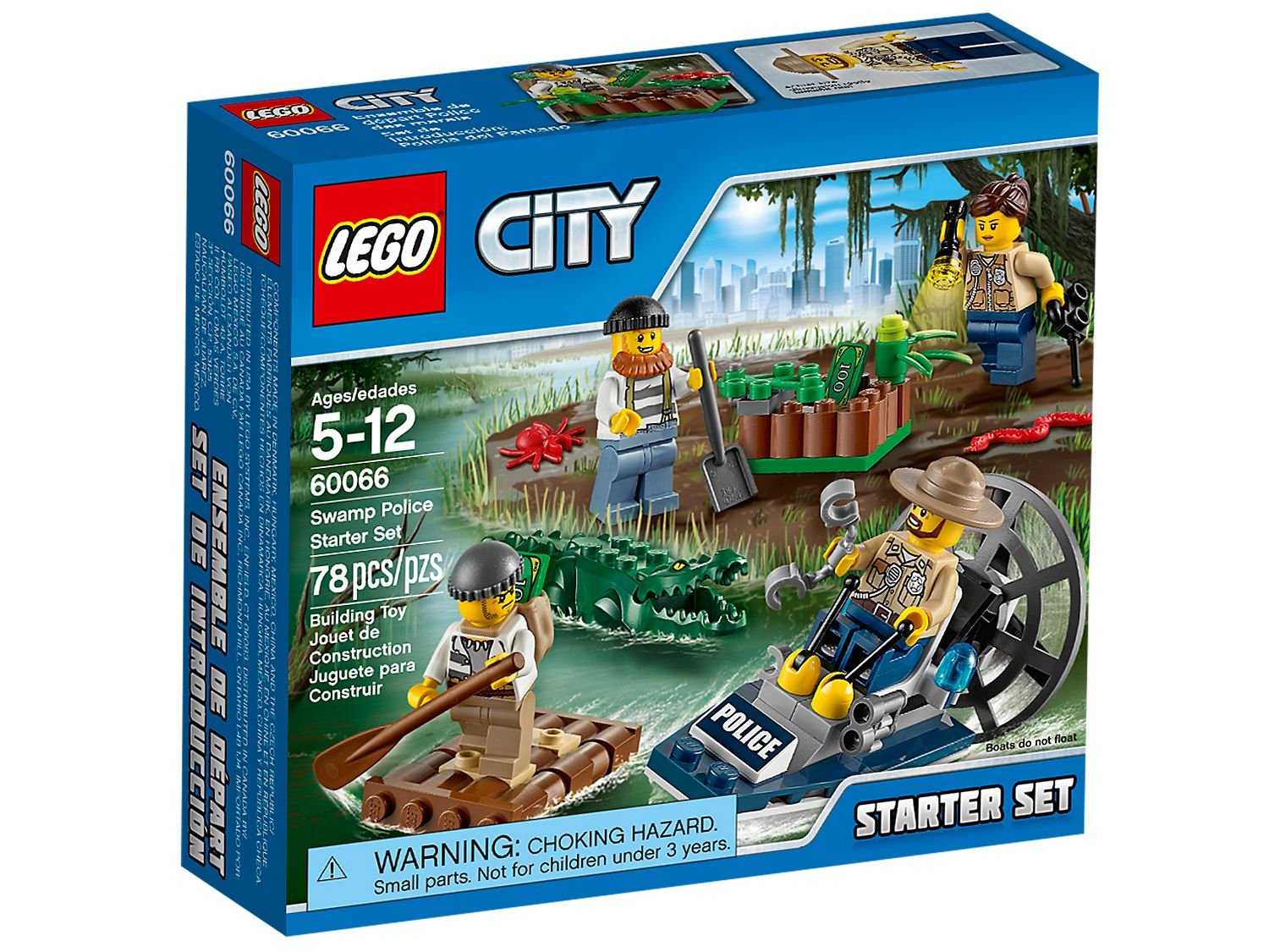 LEGO 60066 City Swamp Police Starter Set
