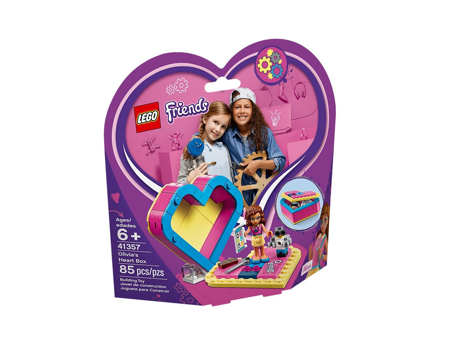 LEGO Friends Olivia's Heart Box 41357