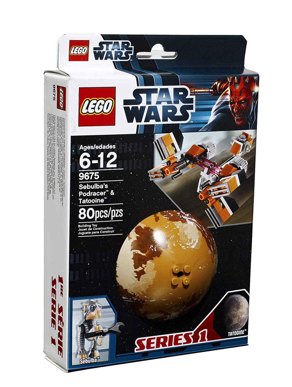 LEGO 9675 Star Wars Sebulba's Podracer & Tatooine
