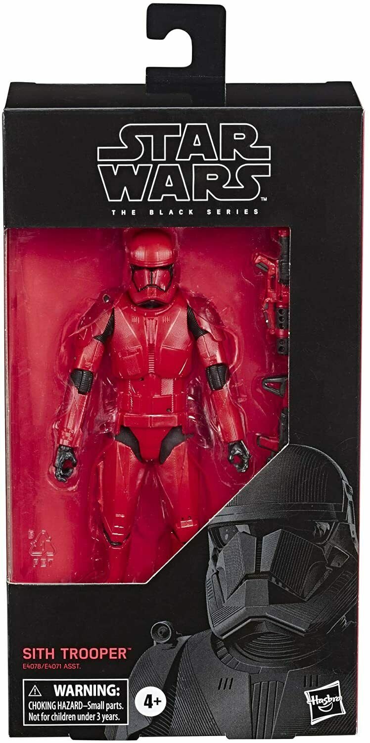 Hasbro Star Wars The Black Series Sith Trooper Action Figure 6-Inch Scale 6"