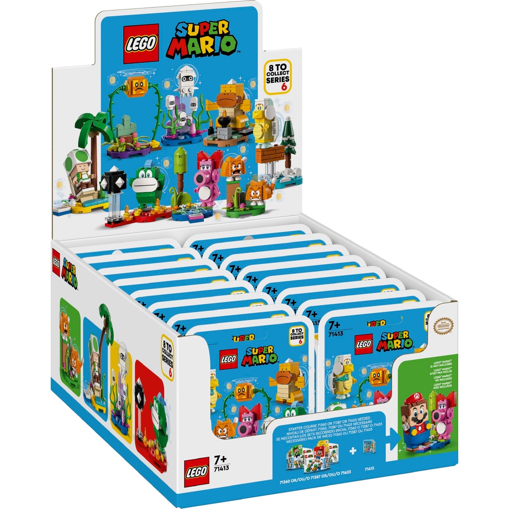 LEGO Super Mario Series 71413 Character Packs – Series 6 BOX