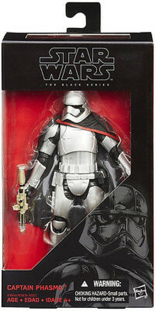 Hasbro Star Wars Black Series 6" Figure Force Awakens #06 Captain Phasma 100% Hasbro