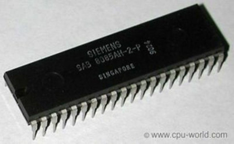 SIEMENS SAB8085AH-2-P DIP-40 8-Bit Microprocessor