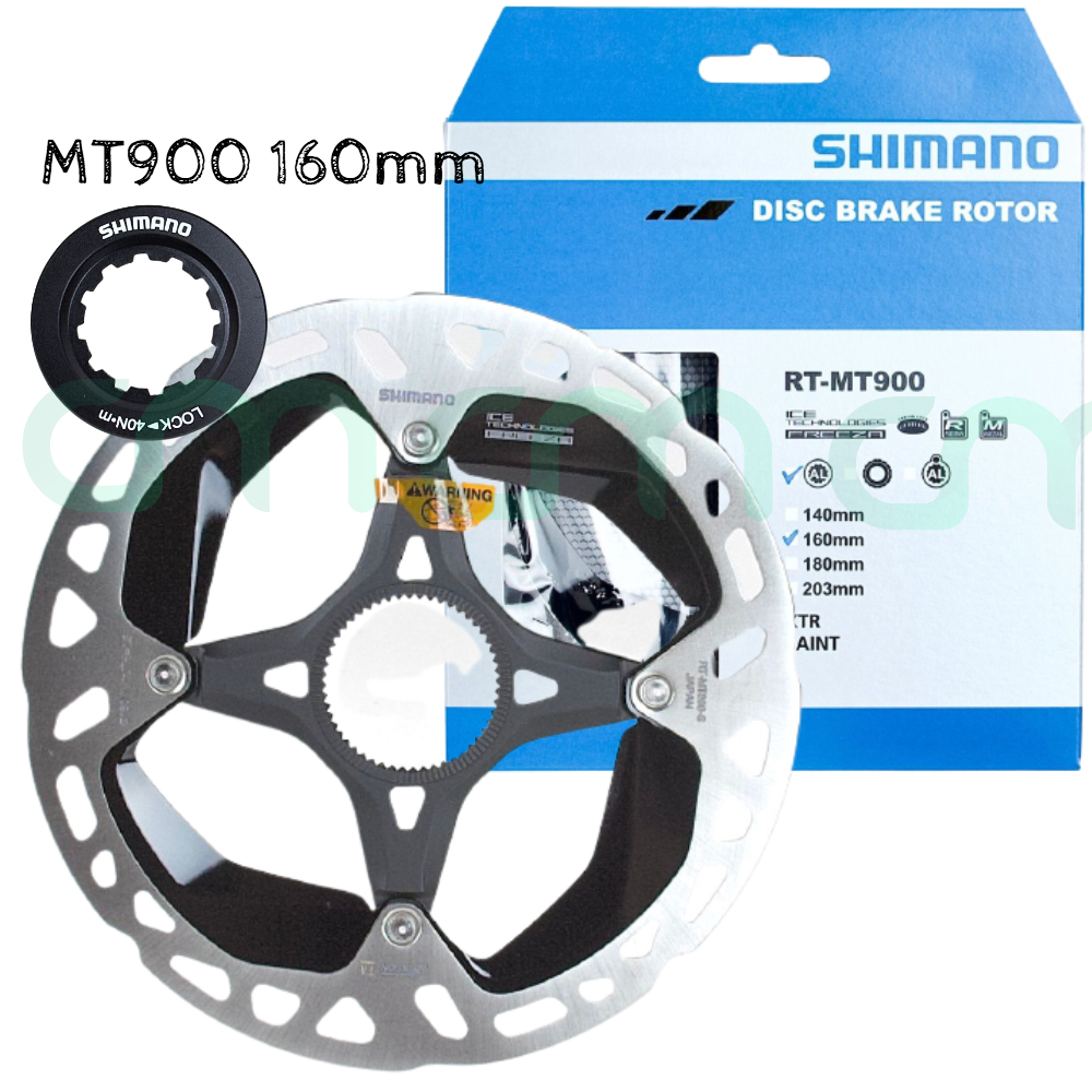 Shimano RT-MT900 Center Lock Brake 160mm Rotor w/ Lockring NIB