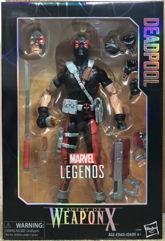 Hasbro Marvel Legends Agent of Weapon X 12" inch Deadpool Action Figure in stock