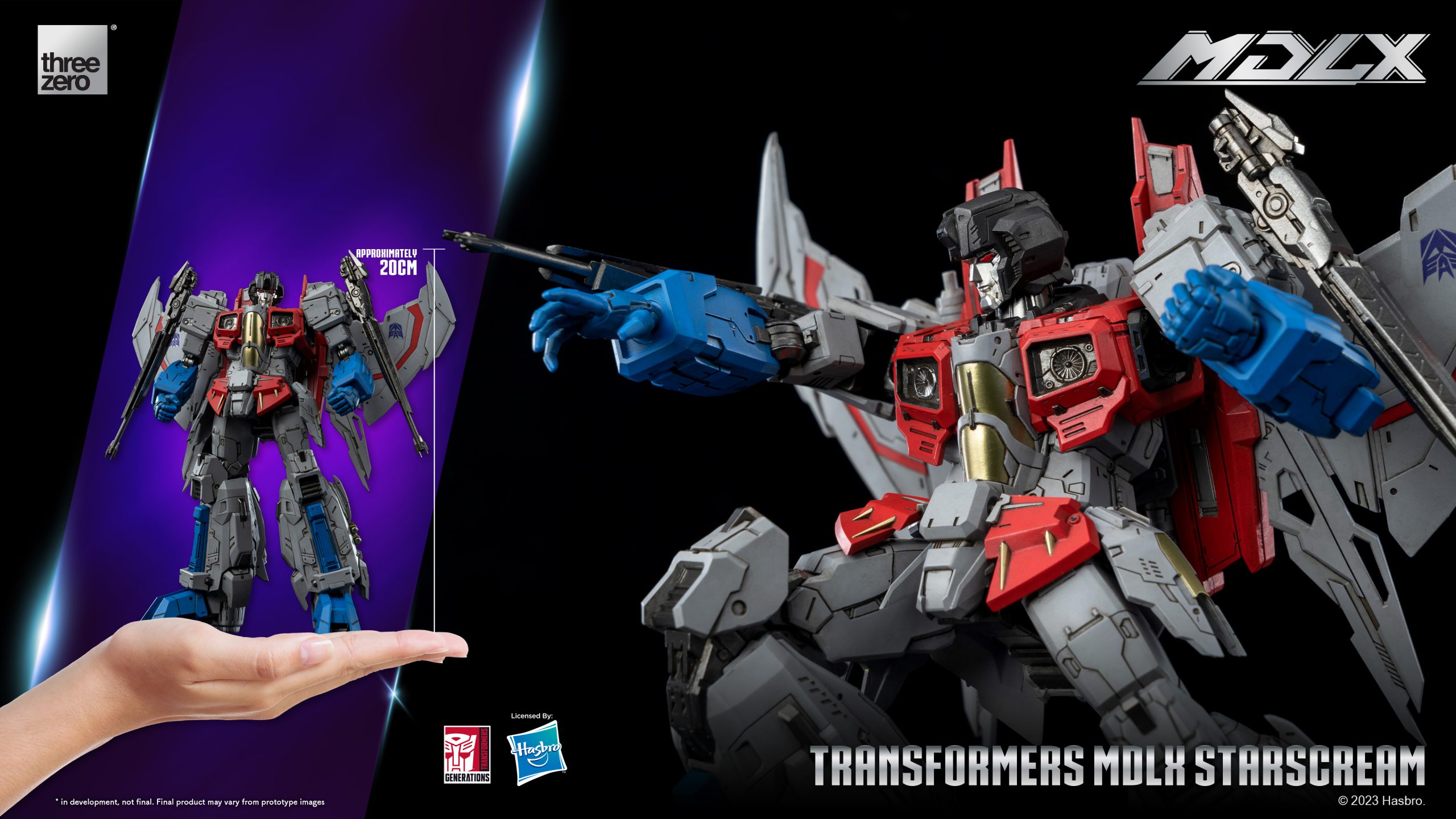 Threezero トランスフォーマー MDLX スタースクリーム TransformersMDLX Starscream – threezero store