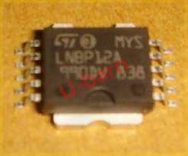 ST LNBP12A HSOP-10,LNB SUPPLY AND CONTROL VOLTAGE