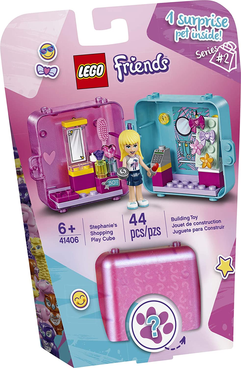 LEGO Friends 41406 Stephanie’s Shopping Play Cube