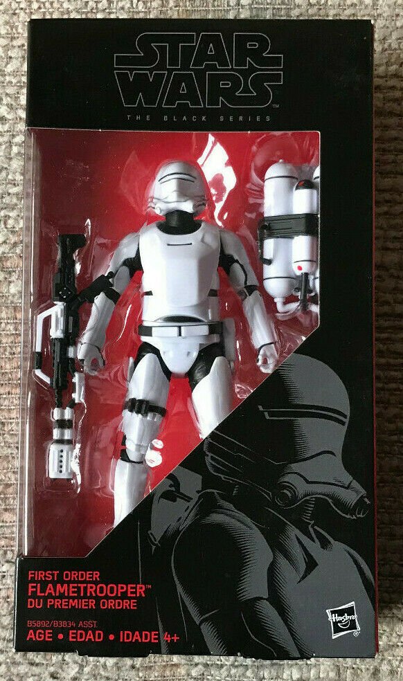 Hasbro STAR WARS THE BLACK SERIES 6" FIRST ORDER FLAMETROOPER # 16