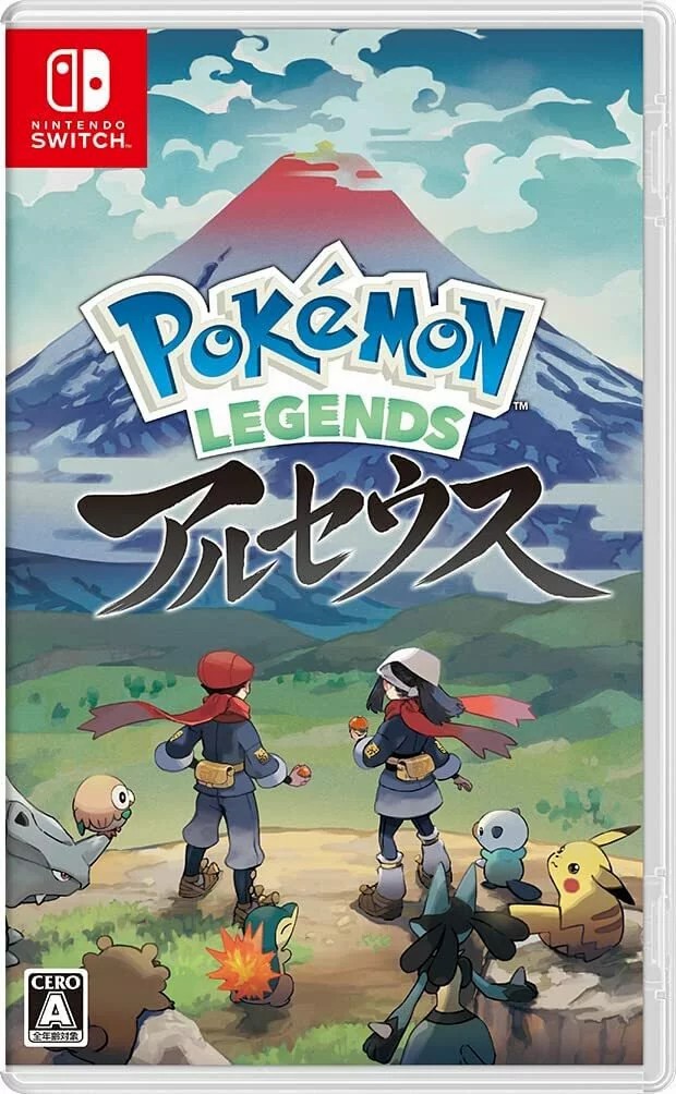 Nintendo Switch Game NS Pokémon Legends: Arceus Chinese/English Ver (JP Cover)