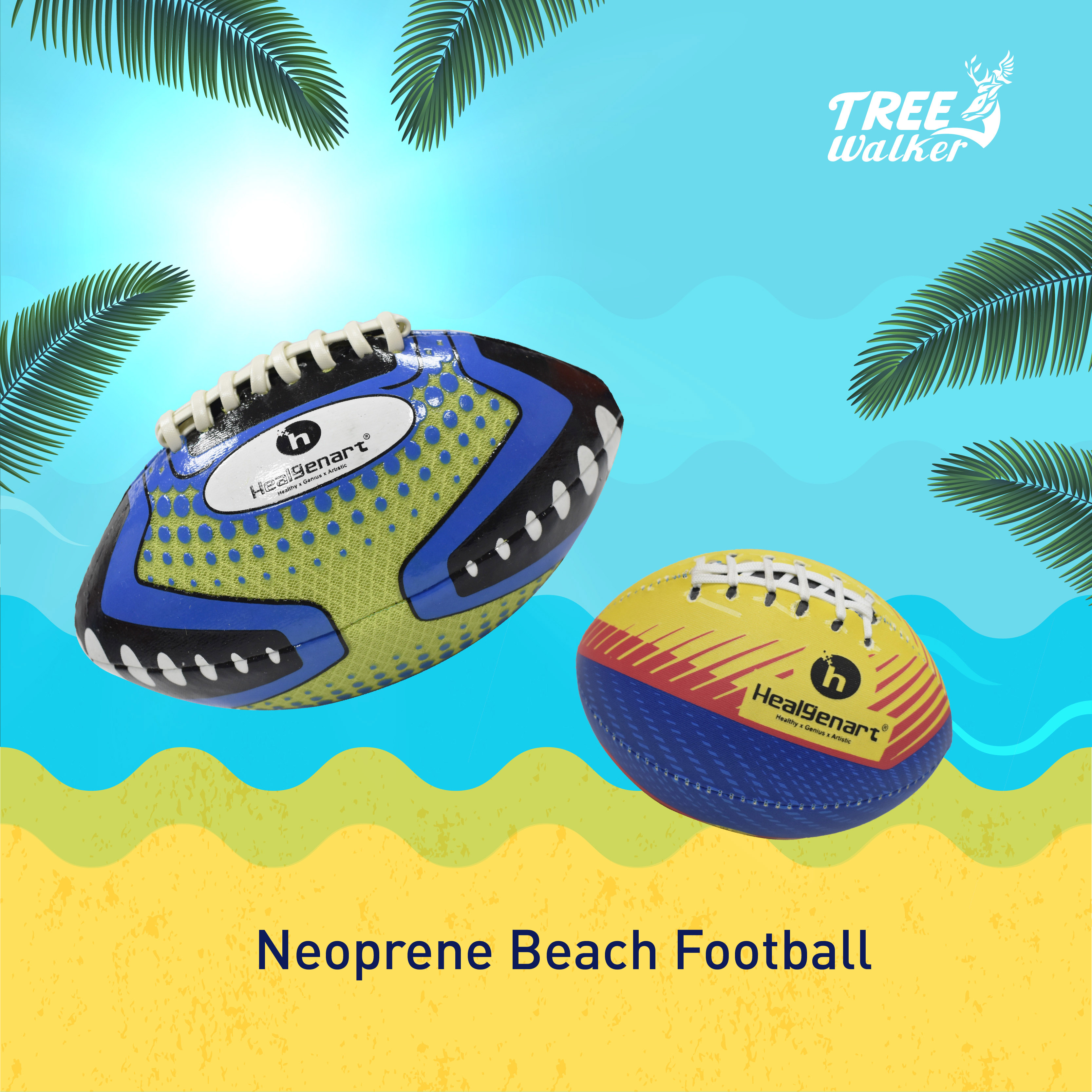 TREEWALKER neoprene beach  football