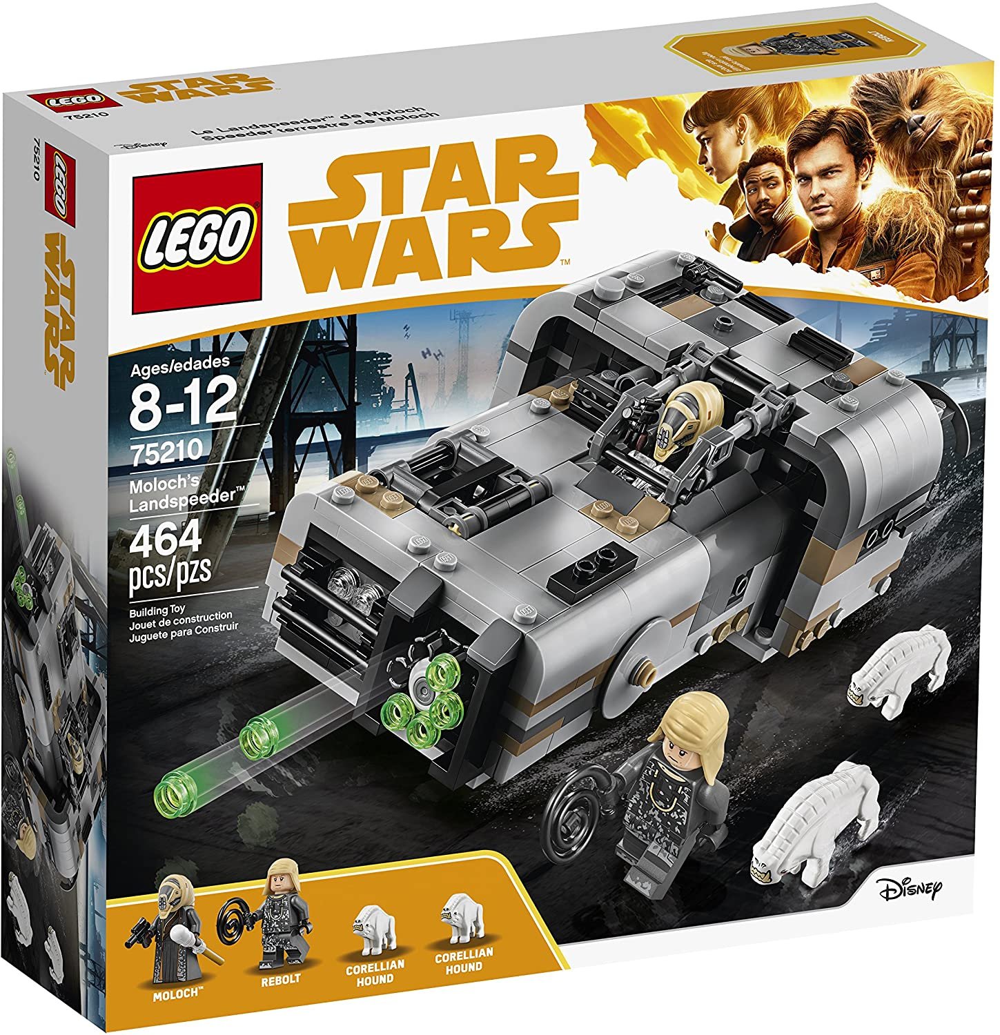LEGO Star Wars Solo: A Star Wars Story Moloch’s Landspeeder 75210 Building Kit
