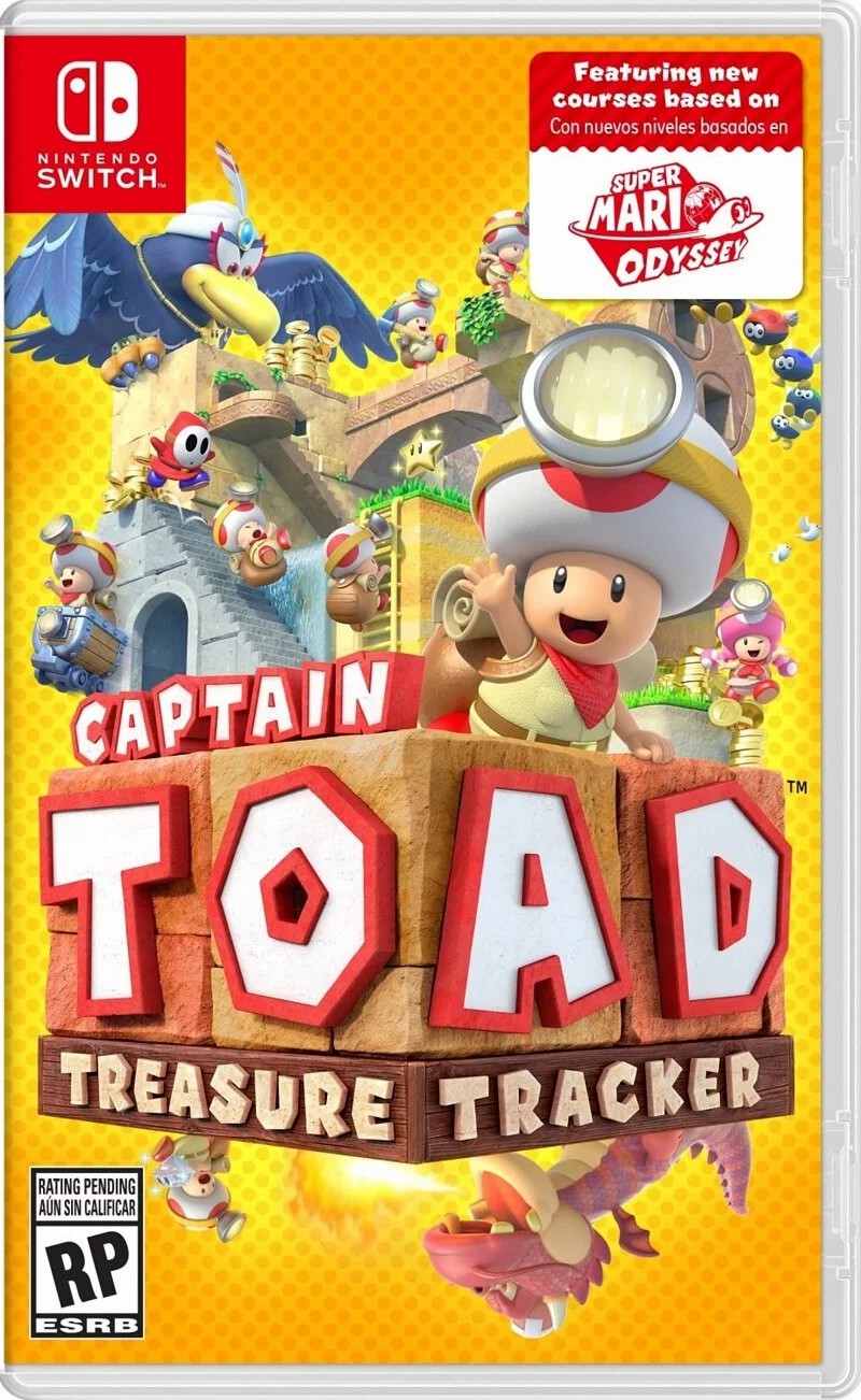 Nintendo Switch Game NS  Captain Toad: Treasure Tracker English/JpVer