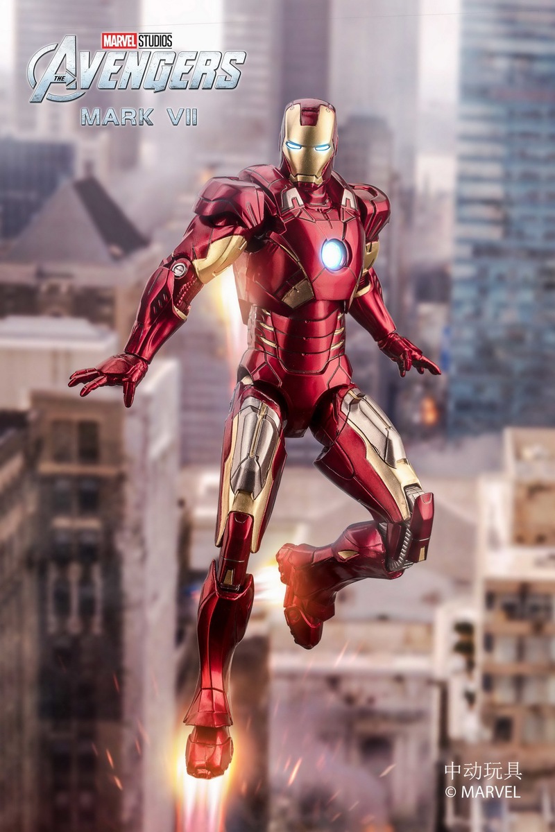 ZT Toys Marvel Ironman Mark VII MK 7 (Official Licensed