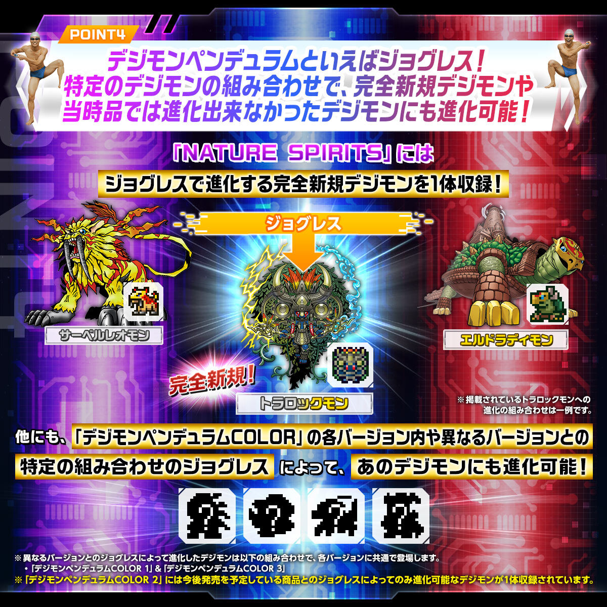 Bandai Digital Monster Digimon Pendulum Color - 1 NATURE SPIRITS