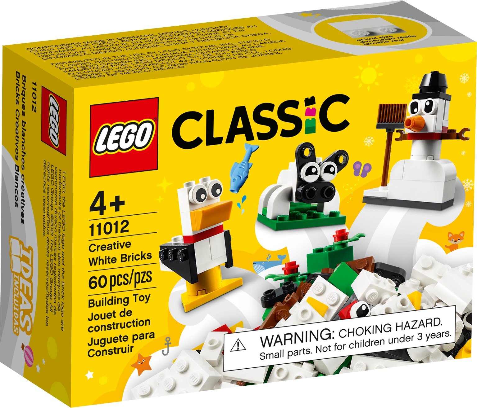 LEGO Classic 11012 Creative White Bricks