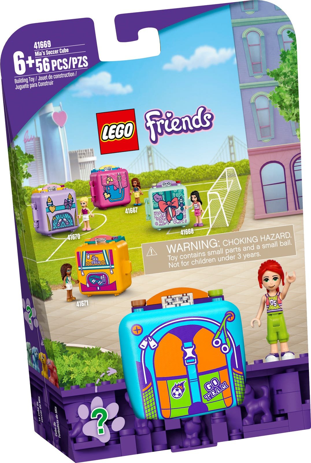 LEGO Friends Series 41669 Mia's Soccer Cube