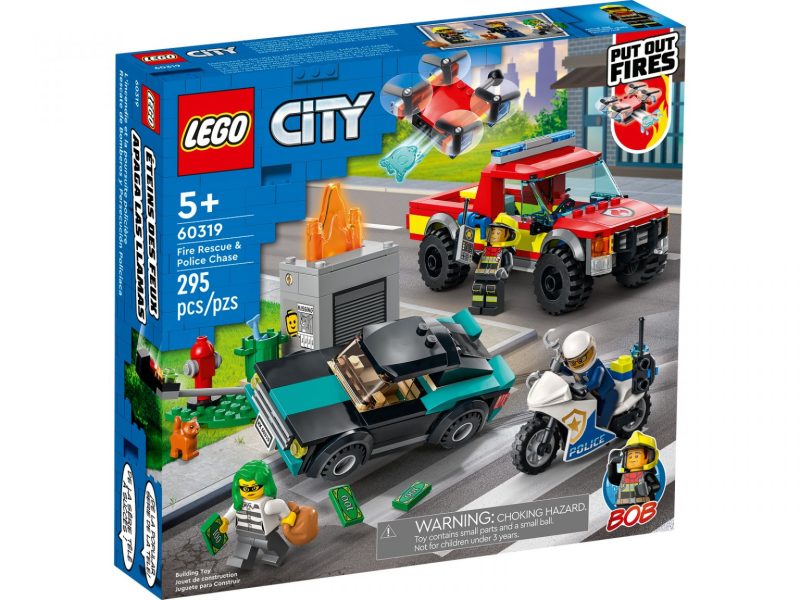LEGO City Series 60319 Fire Rescue & Police Chase