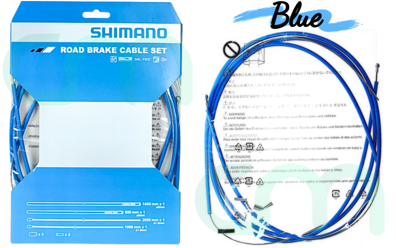 Shimano Road PTFE Brake Cable / Housing Set NIB (Blue)