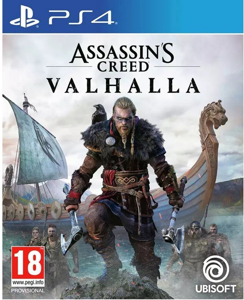 PlayStation 4 GamePS4 & PS5 Assassin's Creed Valhalla English Version