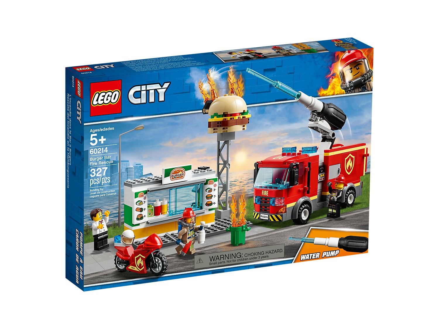 LEGO 60214 City Burger Bar Fire Rescue
