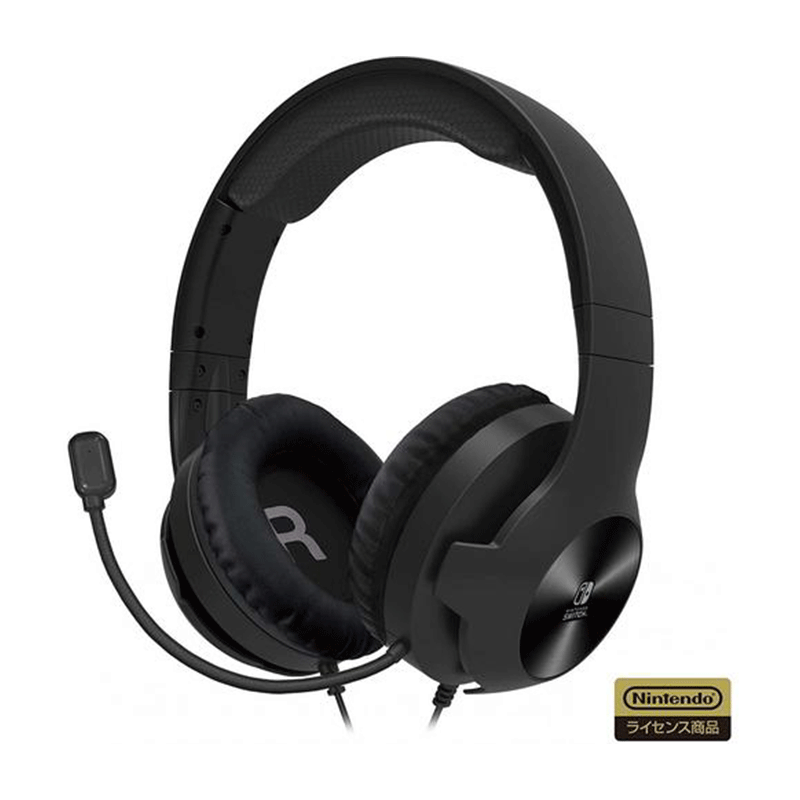 NS / Lite Gaming Headset Standard (NSW-186A) (Black) (Hori) - JPN