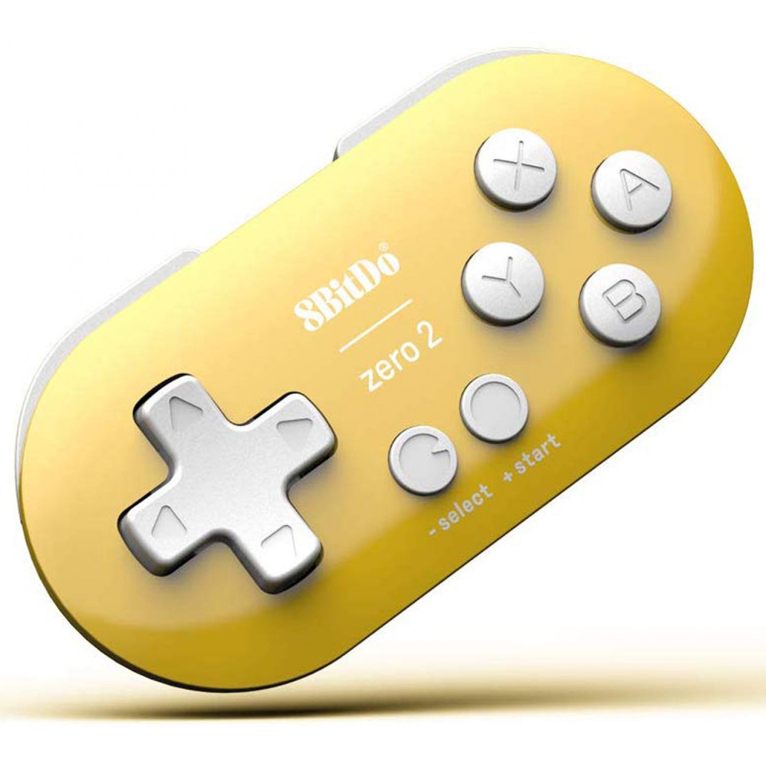 8BitDo Zero 2 Mini Controller for Nintendo Switch (Yellow)