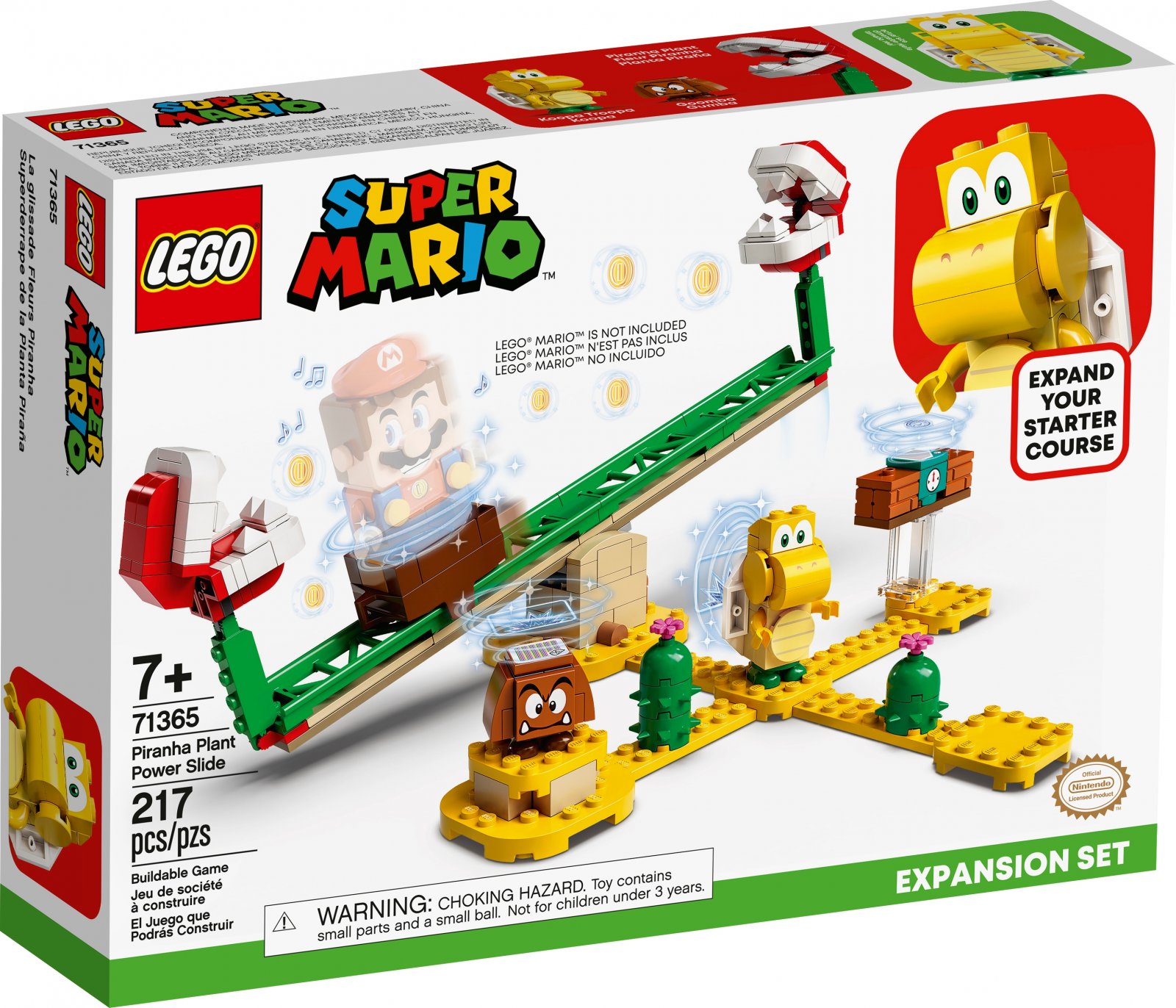 LEGO 71365 Super Mario Series Piranha Plant Power Slide