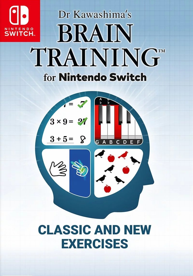 Nintendo Switch Game NS DR. KAWASHIMA'S Brain Training Japanese/English Version