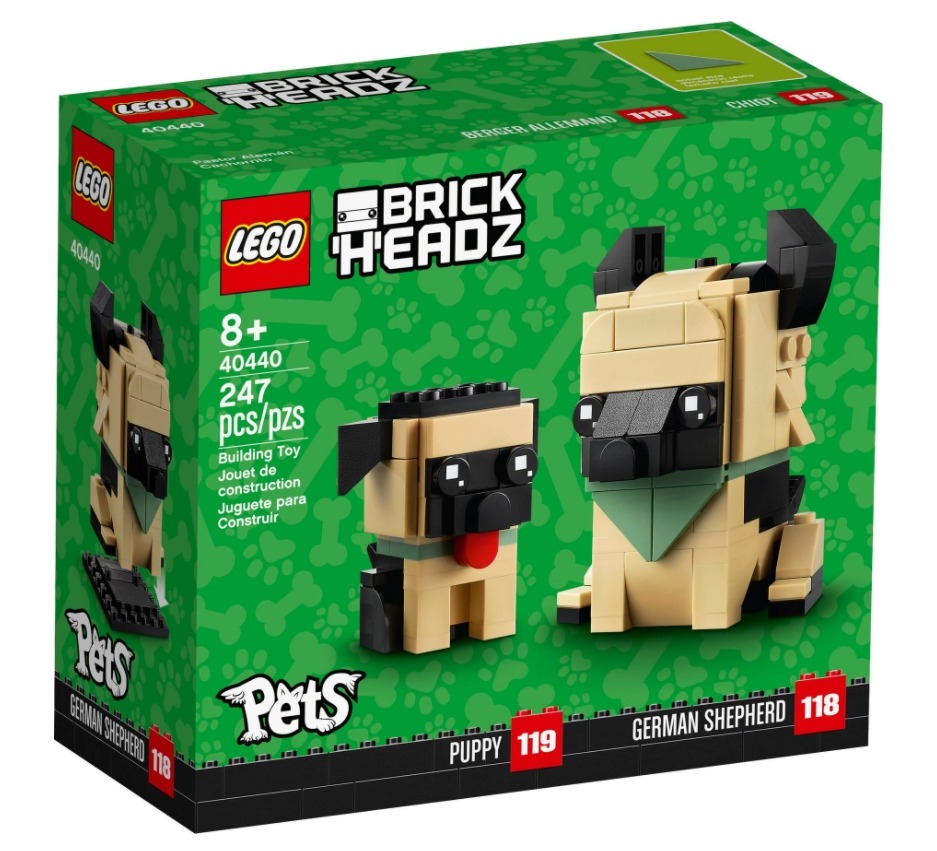 LEGO BrickHeadz Series 40440 German Shepherd
