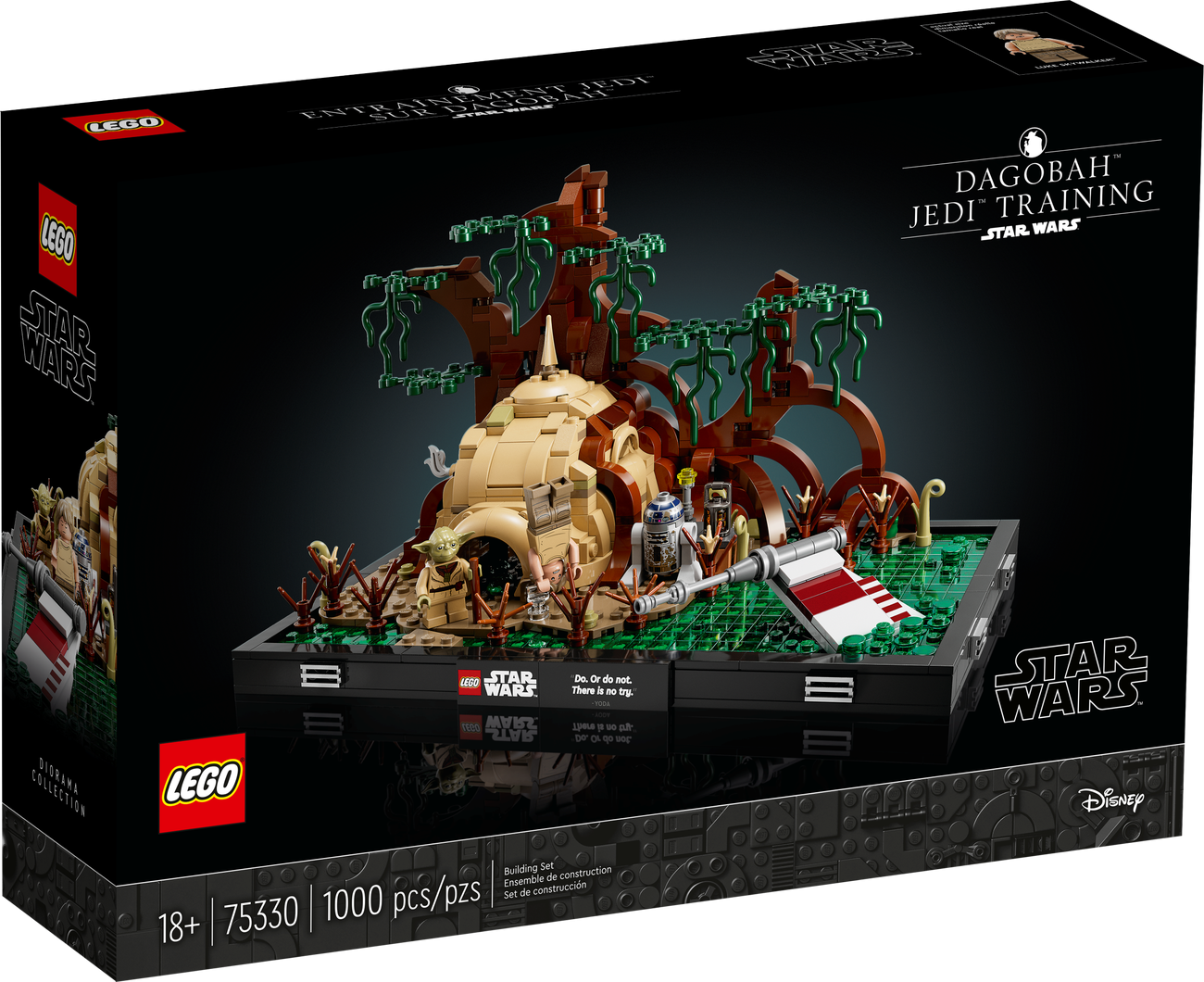 LEGO Star Wars 75330 Dagobah Jedi Training Diorama