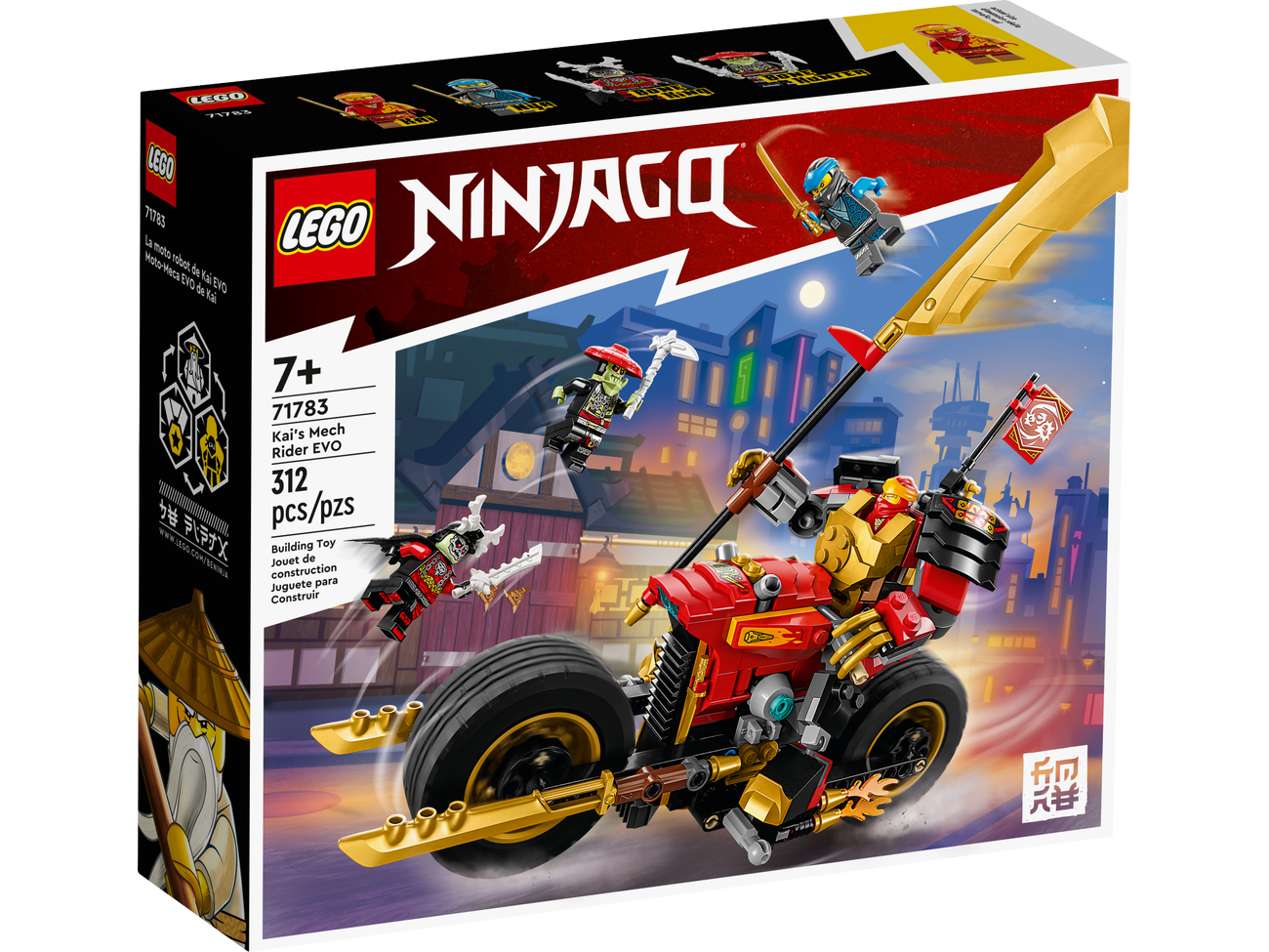 LEGO Ninjago Series 71783 Kai's Mech Rider EVO