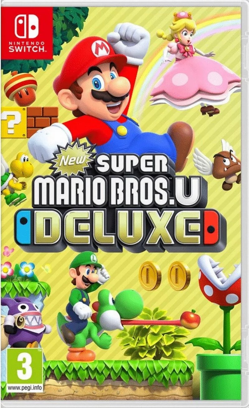 Nintendo Switch Game NS Super Mario U Deluxe Chinese/English Version