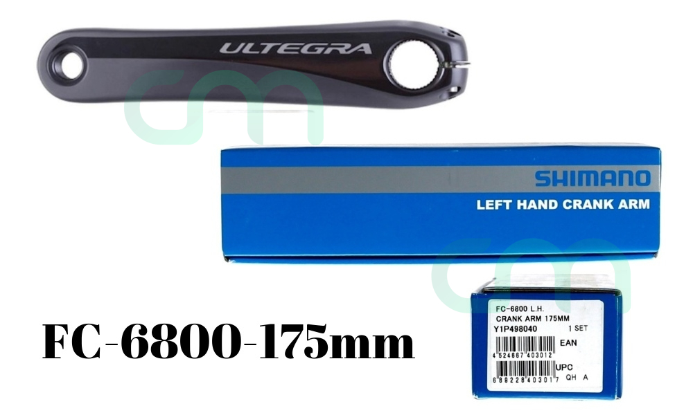 Shimano Ultegra FC-6800 Left Crank Arm (175mm) NIB Y1P498040
