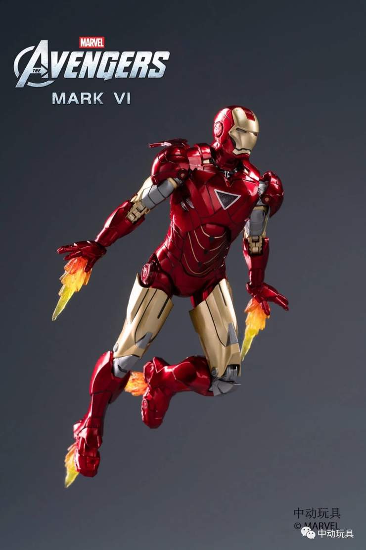MARVEL - 未使用■ZD Toys■MARVEL アイアンマン MARK VI マーク6 ZT Toys Marvel Ironman Mark VI MK 6 (Official Licensed
