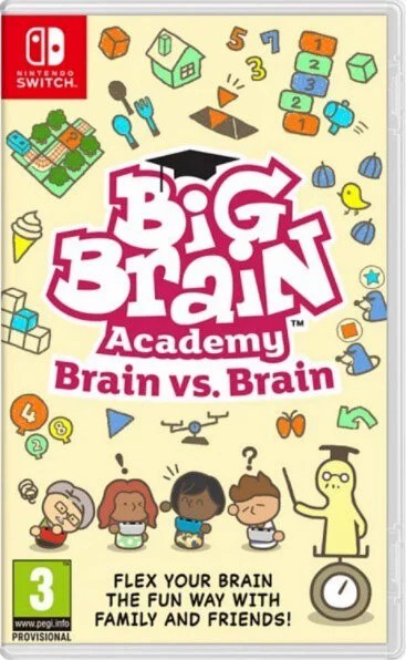 Nintendo Switch Game NS Big Brain Academy™: Brain vs. Brain Chinese/English Ver
