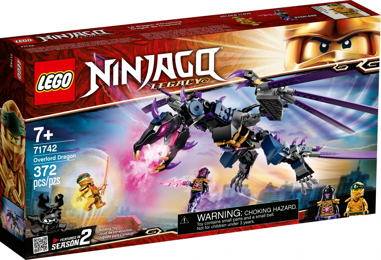 LEGO Ninjago Series 71742 Overlord Dragon