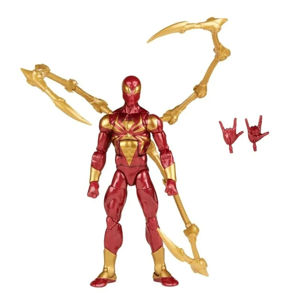 HASBRO MARVEL LEGENDS SERIES SPIDER-MAN 6" IRON SPIDER ACTION FIGURE IN STOCK