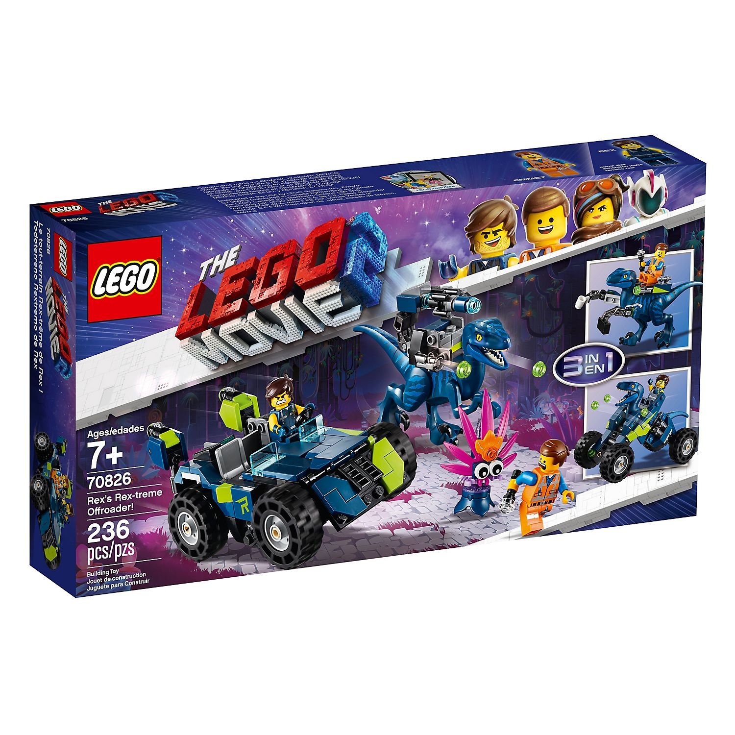 LEGO 70826 The LEGO Movie Rex's Rex-treme Offroader