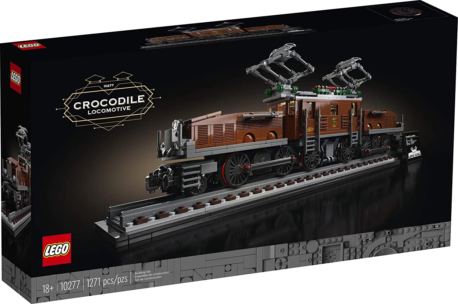 LEGO Creator Series 10277 Crocodile Locomotive
