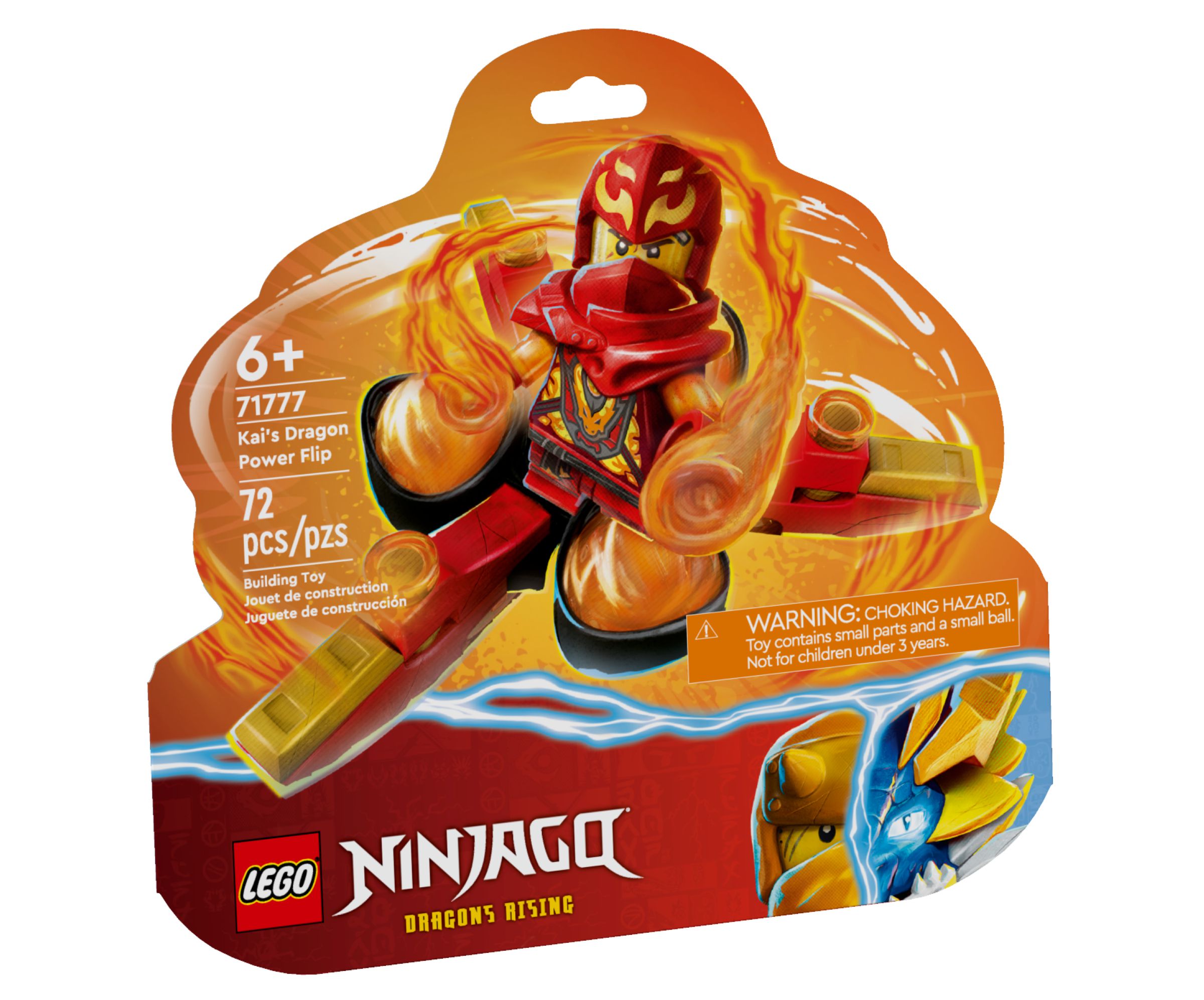 その他 Rika LEGO Ninjago Series 71777 Kai's Dragon Power Spinjitzu Flip | eBay