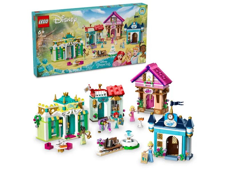 LEGO Disney Princess Series 43246 Disney Princess Market Adventure