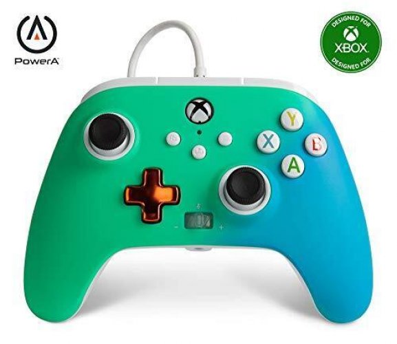 PowerA Enhanced Wired Controller for Xbox Series X|S - Seafoam Fade