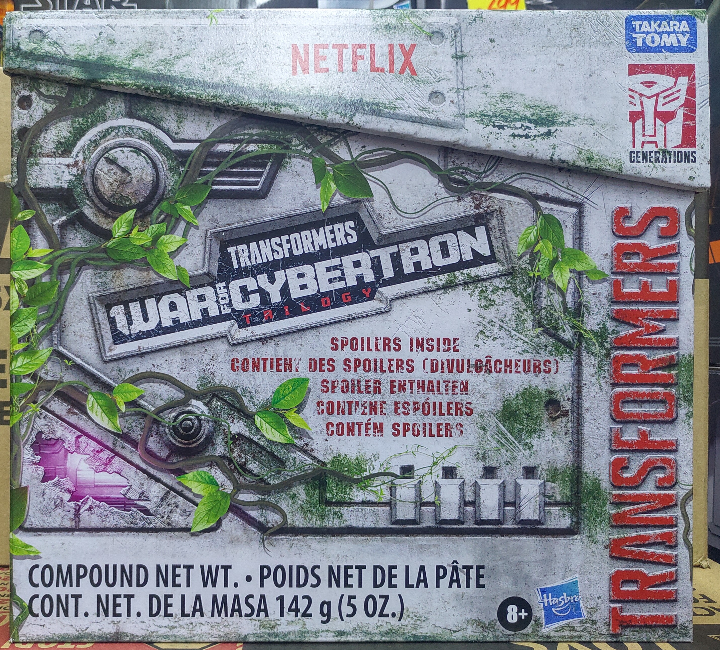 HASBRO TRANSFORMERS NETFLIX SPOILLRS INSIDE 3 MEGATRON BONE WEAPONIZER