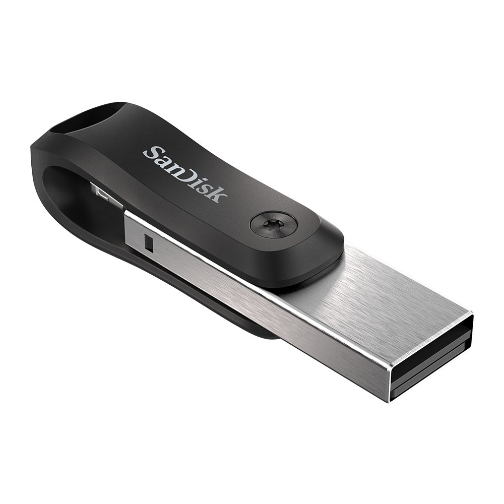SanDisk iXpand Flash Drive Go 256GB USB 3.0 Flash Drive SDIX60N-256G for iPhone and iPad