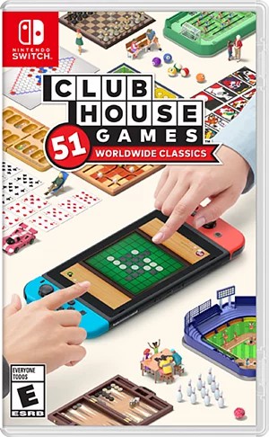 Nintendo Switch Game NS Clubhouse Games: 51 Worldwide Classics Chinese/English Version