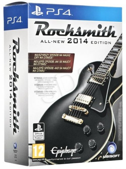 PlayStation 4 Game PS4 Rocksmith 2014 Edition with Real Tone Cable