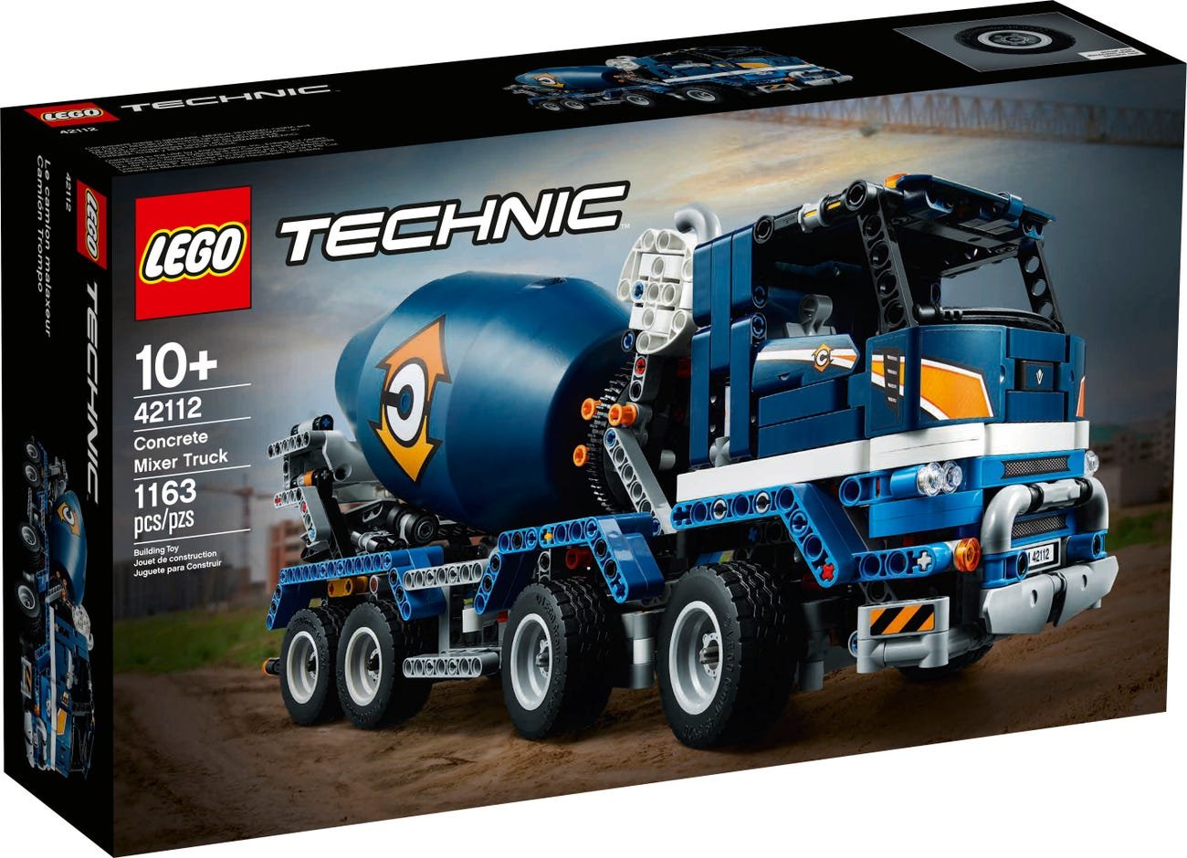 LEGO Technic Series 42112 Concrete Mixer Truck